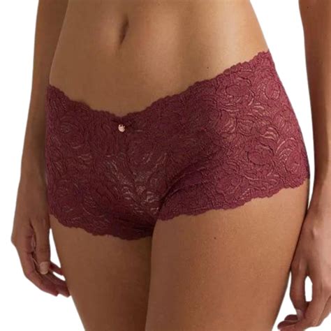 kit 2 Calcinha Caleçon Calesson De Renda Tipo Short Tanga Lingerie