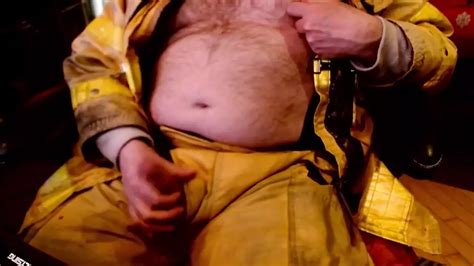 Jerkoff And Cum On Firefighter Turnout Gear Gay Man Porn By FapHouse