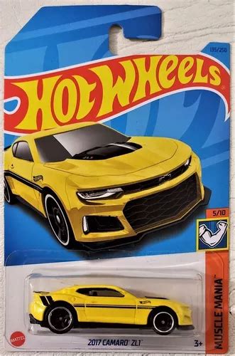 2017 Camaro Zl1 Amarillo Hot Wheels Mattel MercadoLibre