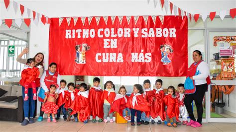 Al ritmo del cajón las madres cuidadoras de Cuna Más acompañan el sano