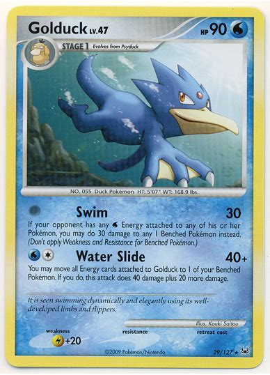 Golduck Platinum Bulbapedia The Community Driven Pok Mon