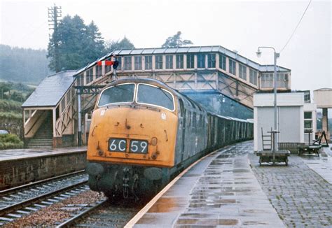 Class 43 North British Warships D852 Bodmin Road 1971 Ab631 British Rail Steam Engine