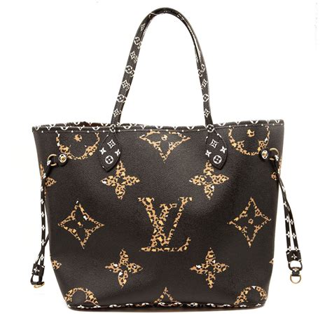 Louis Vuitton Monogram Giant Jungle Neverfull Mm Black Melissalovesbags