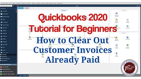 Quickbooks Tutorial For Beginners How To Clear Out Customer