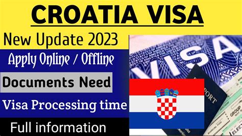 Croatia Visa New Update How To Apply Croatia Visa Online Croatia