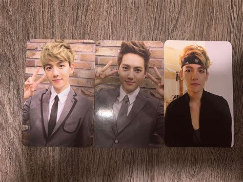 Exo Growl Era Individual Members Photocard Hobbies Toys