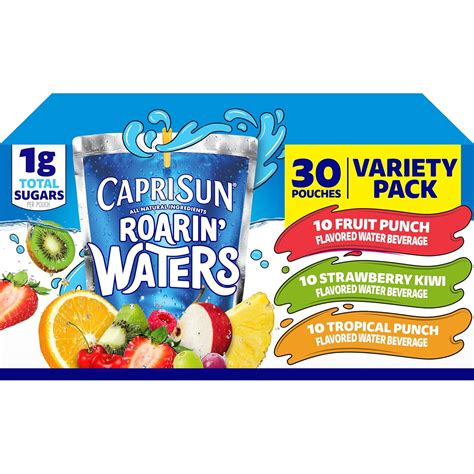 Capri Sun Paquete Variado De 30 Bolsas Roarin Waters Yaxa Colombia