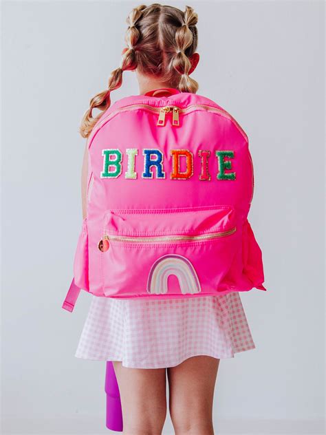 Retro Backpack - Vibrant Pink - SweetHoney Clothing