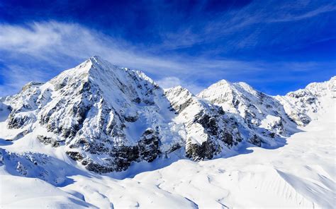 Fonds Decran 3840x2400 Montagnes Photographie De Paysage Ciel Neige