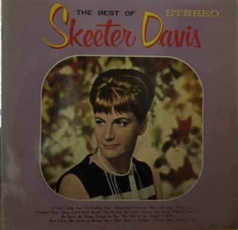 Skeeter Davis The Best Of Skeeter Davis Vinyl Discogs