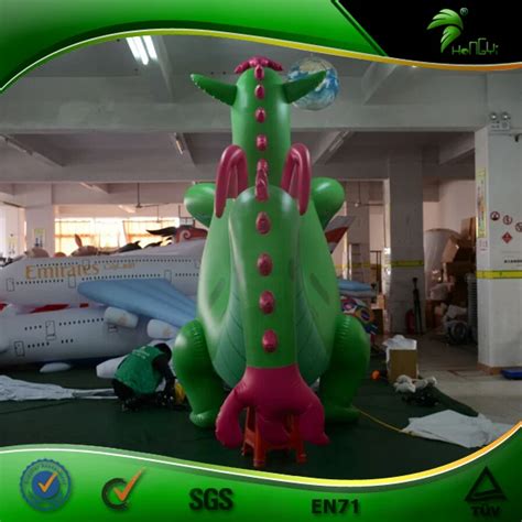 Greet Fat Inflatable Dragon Sex Toy Hongyi Inflatable Animal With Sph