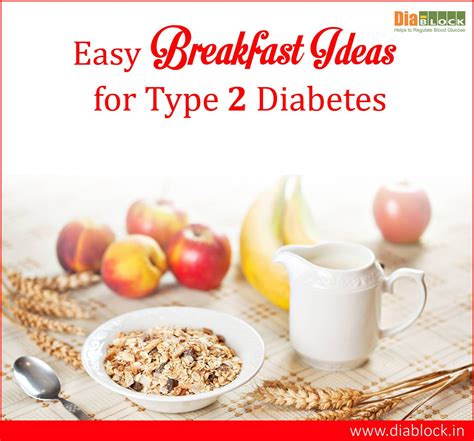 Diablock: Easy breakfast ideas for type 2 diabetes