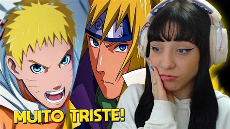 Reagindo Ao Rap Do Minato E Naruto Fiquei Muito Surpresa 7minutoz Youtube