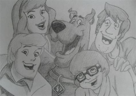 Scooby Doo And Gang By Nymphetaminesyndrome On Deviantart Cartoon