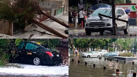 VIDEOS Tormenta eléctrica en Puebla derriba árboles y deja sin luz a