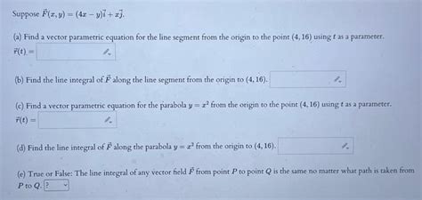 Solved Suppose F X Y 4x−y I Xj A Find A Vector