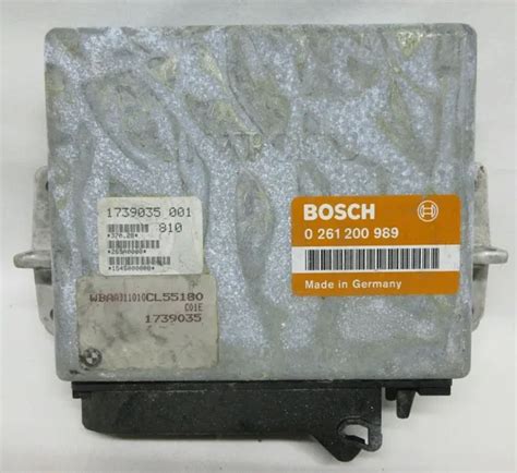 Bmw E M Bosch Motronic Dme Ecu Computer Eur