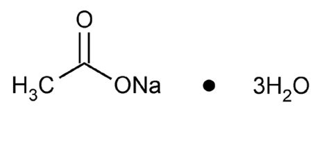 Acétate Sodium Sodium Acetate