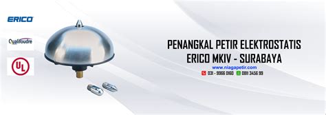 Penangkal Petir Erico Niaga Petir