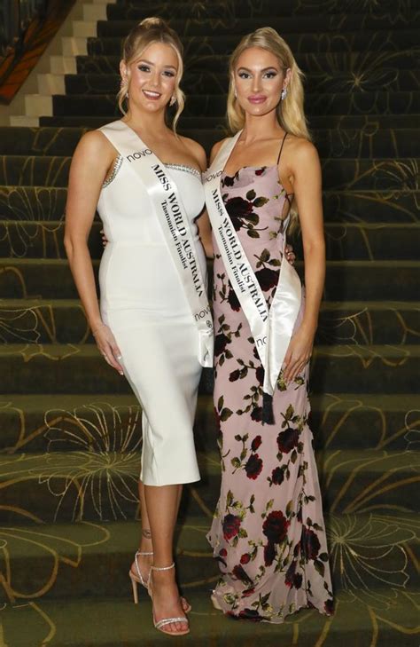 Tasmanias Tirah Ciampa And Cleo Pedley Talk Miss World Australia 2023