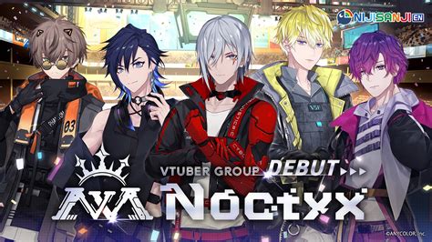 From Nijisanji En Vtuber Group Noctyx” Debut Announcement Anycolor Inc