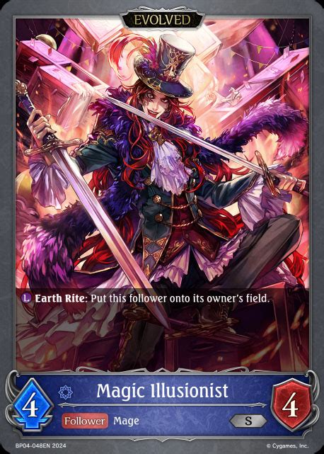 Shadowverse Bp Magic Illusionist Follower Evolved