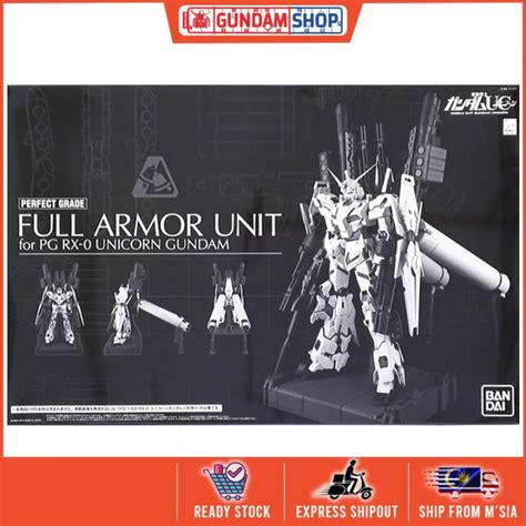 P Bandai PG 1 60 Unicorn Gundam Full Armor Expansion Unit Set Lazada