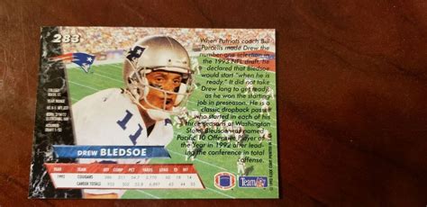 1993 Fleer Ultra 283 Drew Bledsoe RC For Sale Online EBay