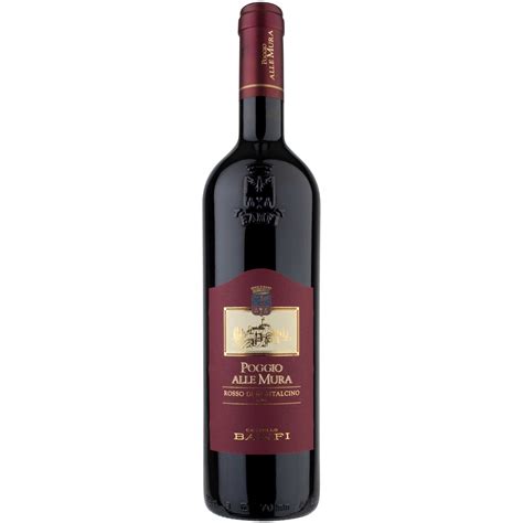 Poggio Alle Mura Rosso Di Montalcino Doc Castello Banfi La