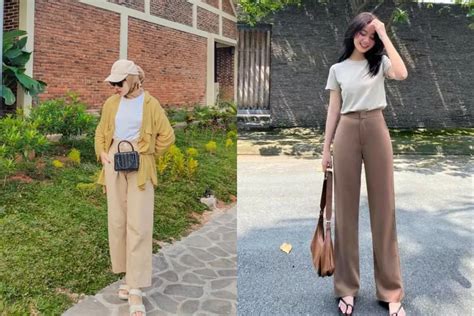 Rekomendasi Ootd Bukber Dengan Celana Kulot Tampil Lebih Santai