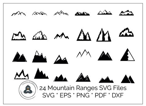 Free Mountain Svg For Cricut