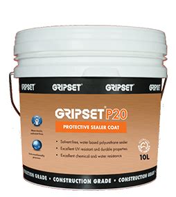 Gripset Waterproofing | Gripset P20