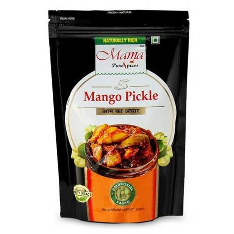 Mama Pure Spices Mango Pickle Packaging Size Gram At Rs Pouch