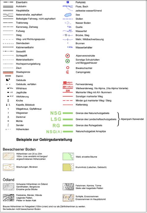 Legende Landkarte Deutschlandkarte 2023