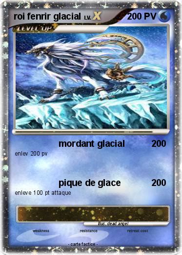 Pokémon Roi Fenrir Glacial Mordant Glacial Ma Carte Pokémon