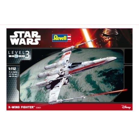 X Wing Fighter Star Wars Escala Marca Revell Ref