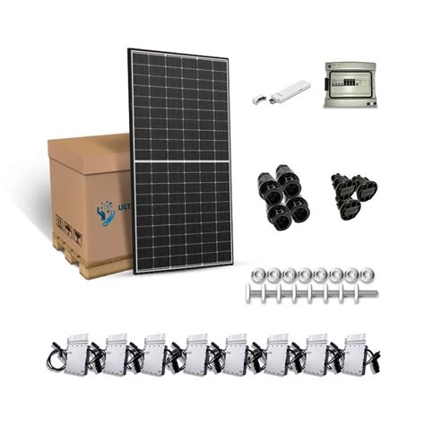 Kit Solaire Triphasé 6000W 380V Autoconsommation HOYMILES