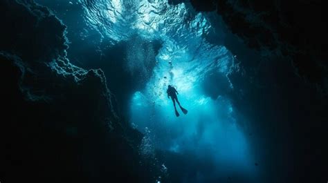 premium photo thrilling snuba diving adventure