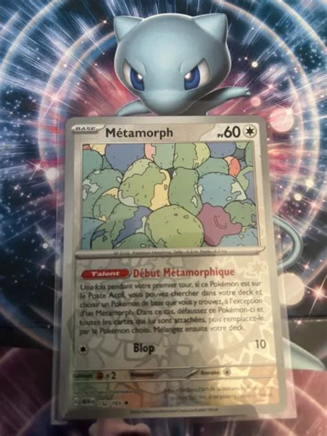 Metamorph Reverse Pok Mon Ev Ecarlate Et Violet Mew