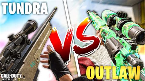 Tundra Vs Outlaw Buffada Qual A Melhor Sniper Na Season Do Cod