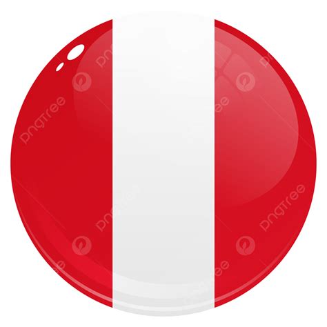 Peru Flag Vector PNG Images, Round Country Flag Peru, Round, Country ...