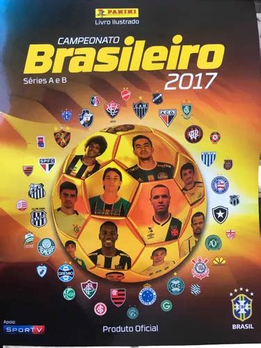 Álbum De Figurinhas Brasileirão 2017 Completo Para Colar Parcelamento