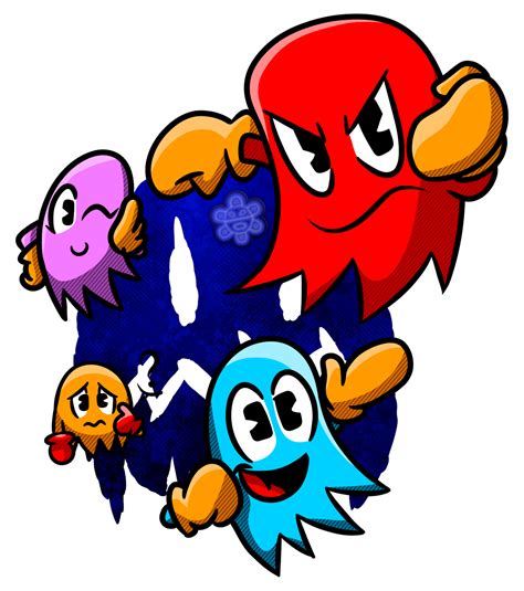 Pac Man Ghosts By Blazingsundraws On Deviantart