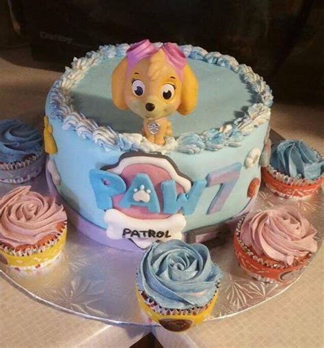 Paw Patrol Skye Cake - CakeCentral.com