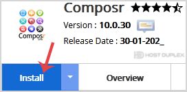 How To Install Composr Via Softaculous In Cpanel Host Duplex