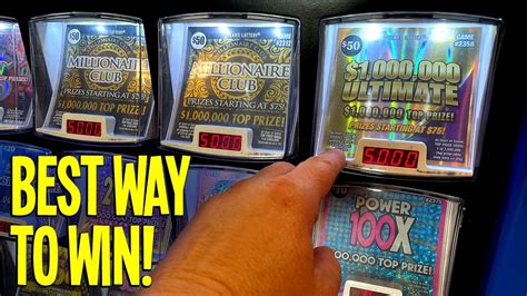 💰 Best Way To Win 1 000 000 On A Lottery Scratch Off 🔴 190 Texas Lottery Scratch Offs Youtube