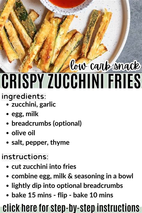 Homemade Crispy Keto Zucchini Fries