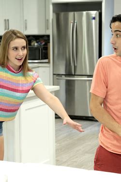 Elle McRae Teaches Her Stepdaughter Laney Grey How To Fuck