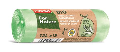 Worki Na Odpady Bio Paclan For Nature 12L 15 Szt Paclan Sklep