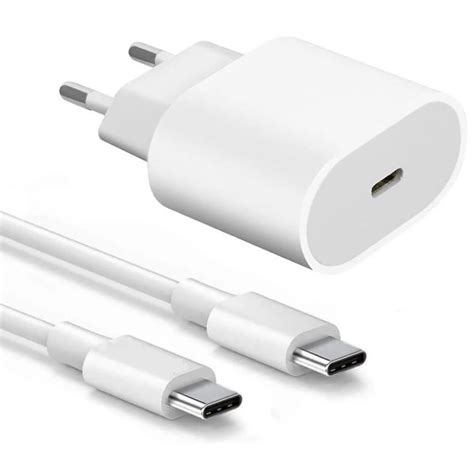 Tikawi Chargeur Rapide 20w Blanc Câble Usb C Pour Samsung Galaxy A13 4g A23 A33 5g A53 5g A73